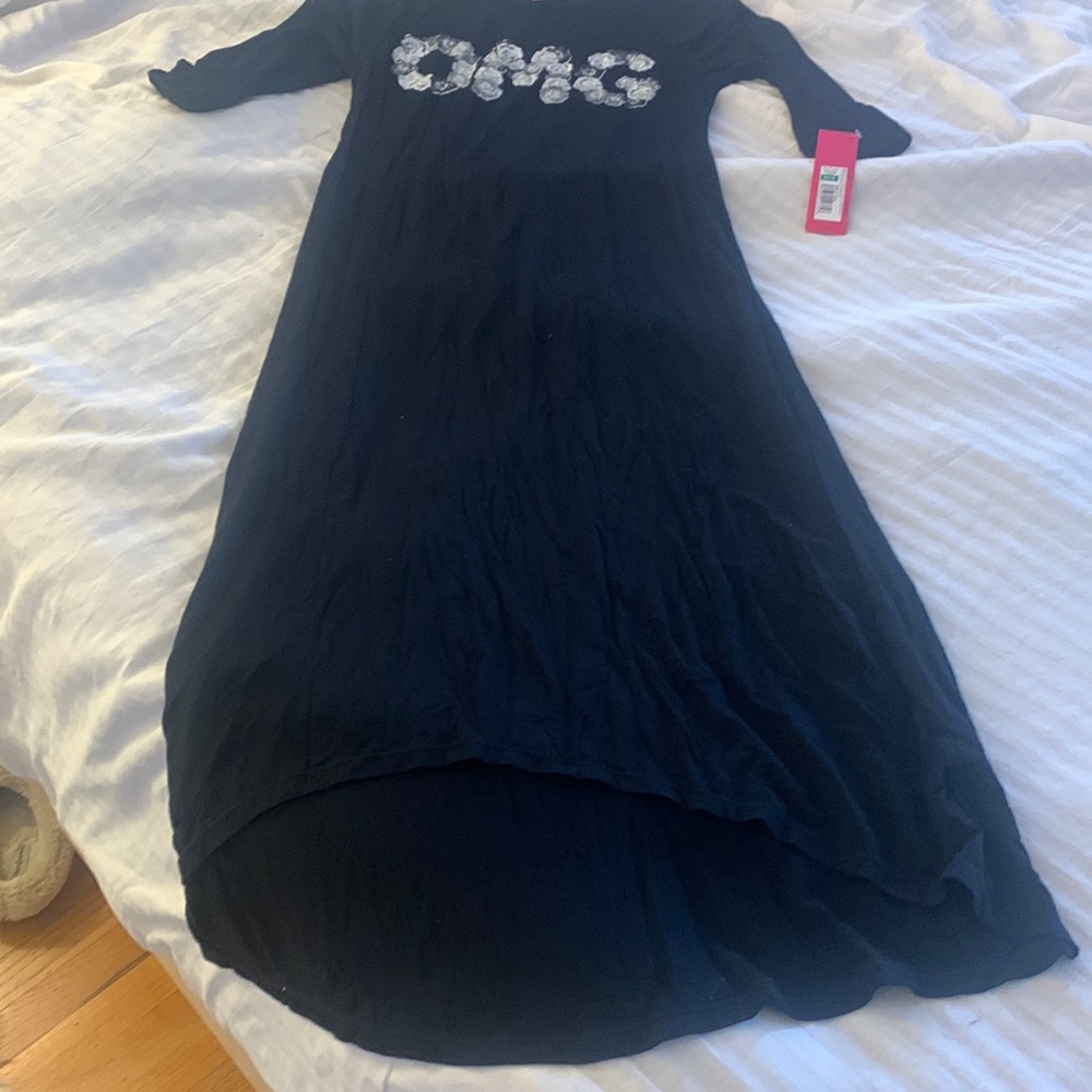 High low knit dress